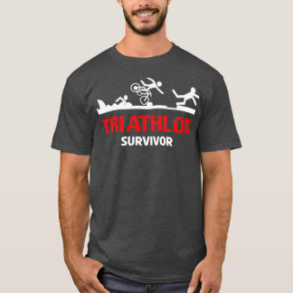 T-shirt Survivant du triathlon 2