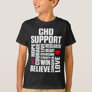 T-shirt Survivant d'un défaut de maladie cardiaque congéni