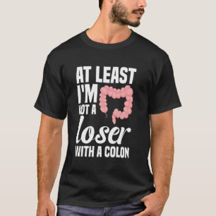 T-shirt Survivant d'une ostomie Pas un perdant Guerrier d'
