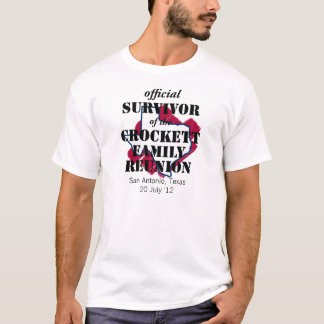 T-shirt Survivant officiel de la Réunion familiale du Texa
