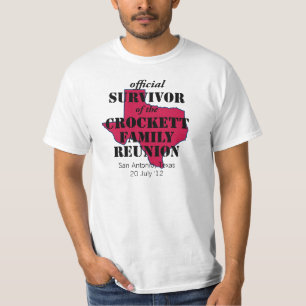 T-shirt Survivant officiel de la Réunion familiale du Texa