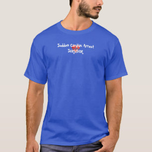T-shirt Survivant soudain d'arrêt cardiaque