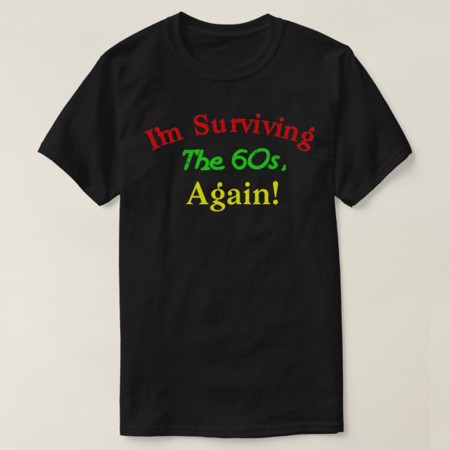 T-shirt Survivre 60 (Design devant)