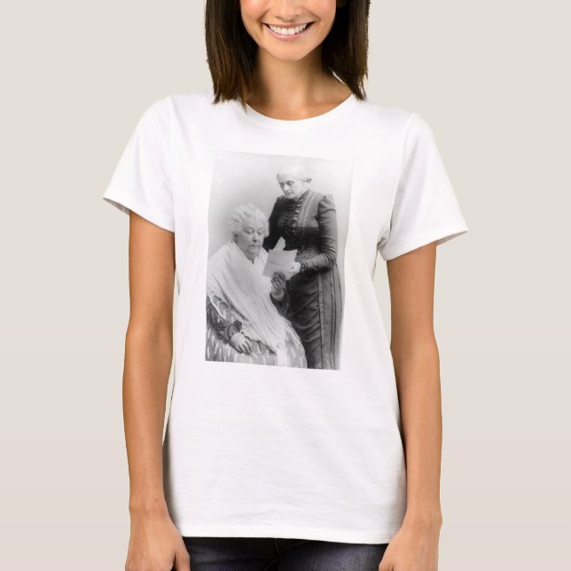 T-shirt Susan B. Anthony et pièce en t de Stanton de (Devant)
