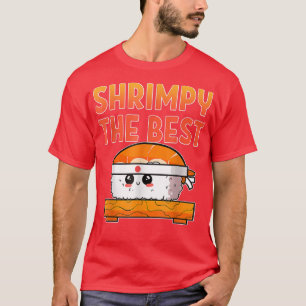 T-shirt Sushi Anime Merch Manga Cosplay Nourriture japonai