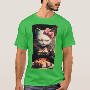 T-shirt Sushi Cat