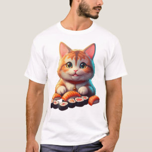 T-shirt Sushi Cat