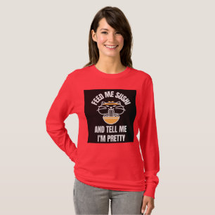T-shirt SUSHI CAT - FEED ME DITES-MOI JE SUIS DE JOLIS T-s