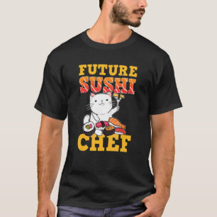 T-shirt Sushi Cat Future Sushi Chef