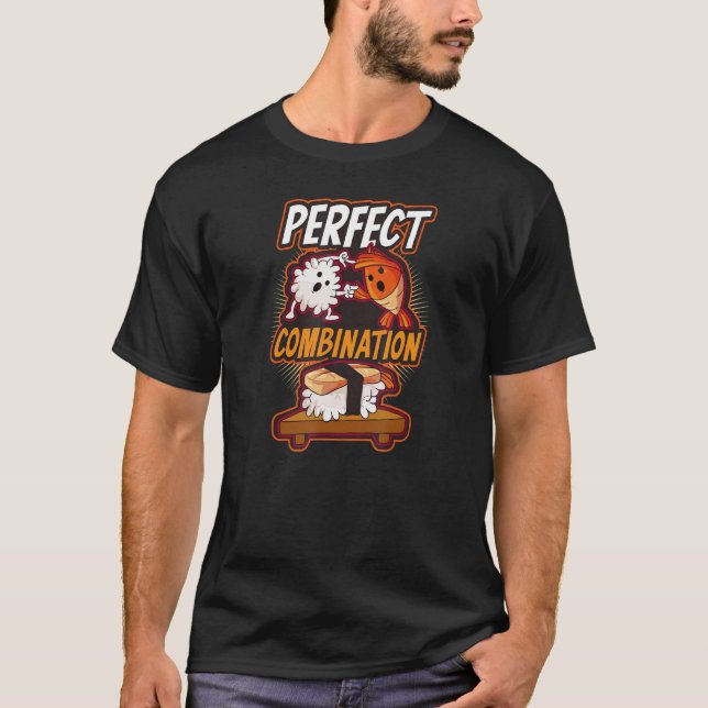 T-shirt Sushi combiné parfait (Devant)