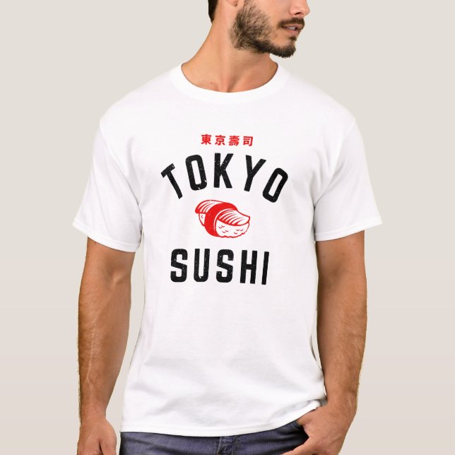 T-shirt Sushi de Tokyo  (Devant)