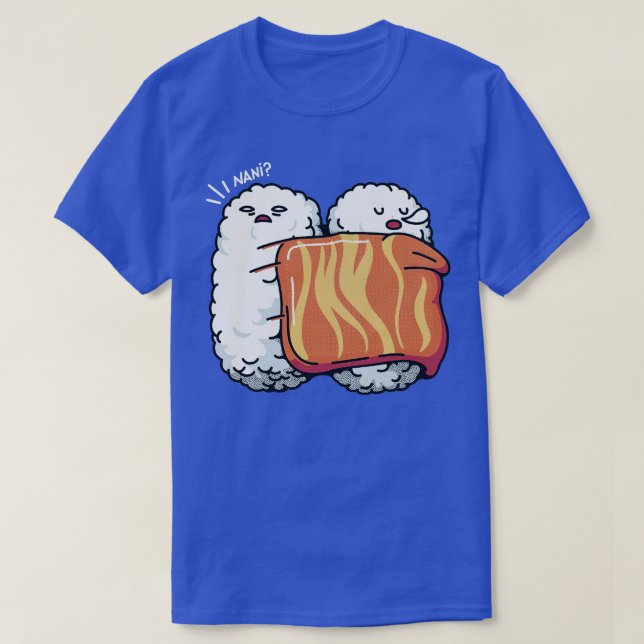 T-shirt Sushi dormant par Tobe Fonseca (Design devant)