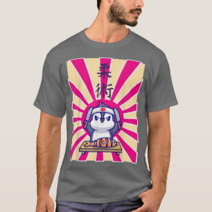 T-shirt Sushi Penguin Kawaii drôle Anime 