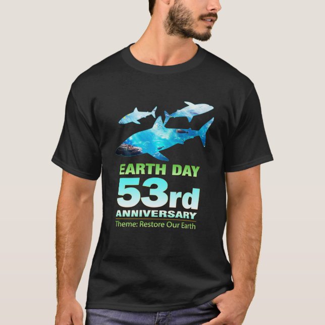 T-shirt Sustainability and Ecology Earth Day (Devant)