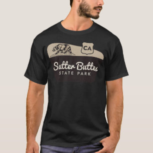 T-shirt Sutter Buttes State Park California Affiche de bie