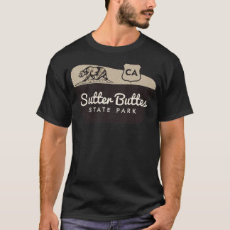 T-shirt Sutter Buttes State Park California Affiche de bie