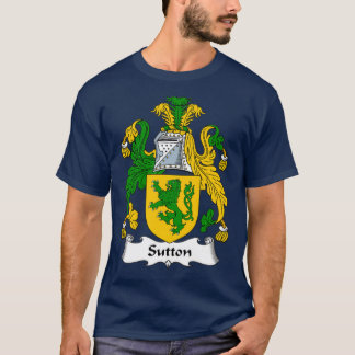 T-shirt Sutton Coat of Arms Family Crest 