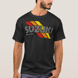 T-shirt Suzuki Nom de famille japonais Retro Vintage