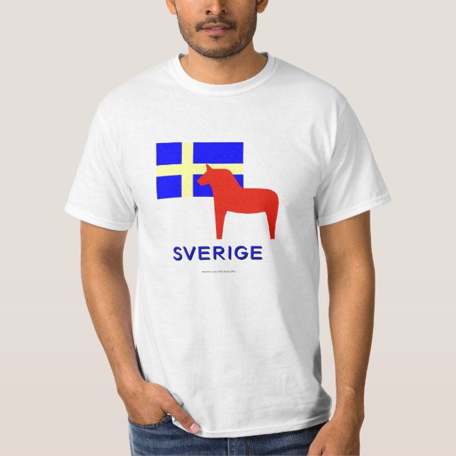 T-shirt Sverige (Devant)