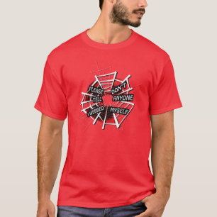 T-shirt Svp ne dites pas à n'importe qui I palmé moi-mê