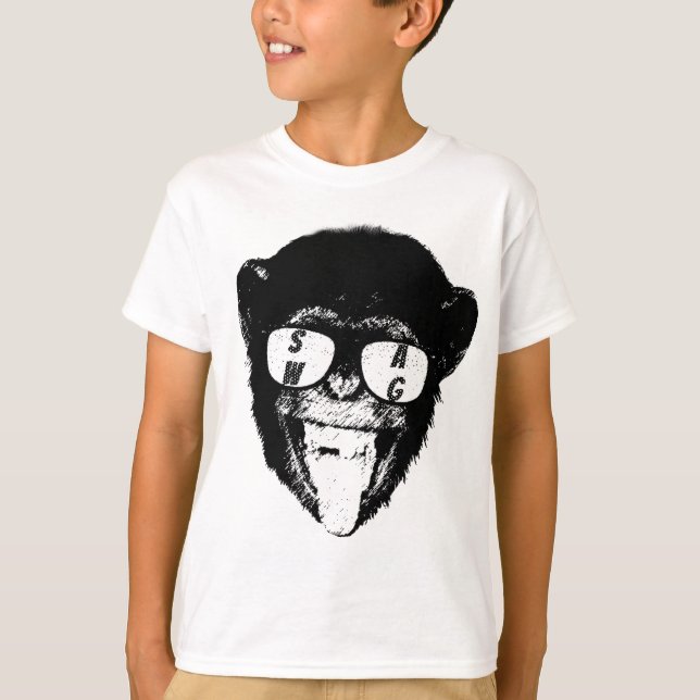 T-shirt Swag Chimp (Devant)