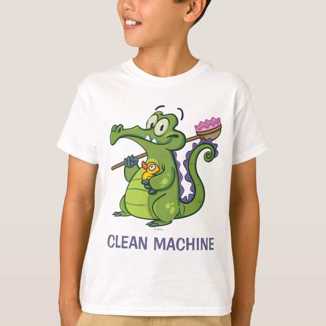 T-shirt Swampy - Machine propre (Devant)