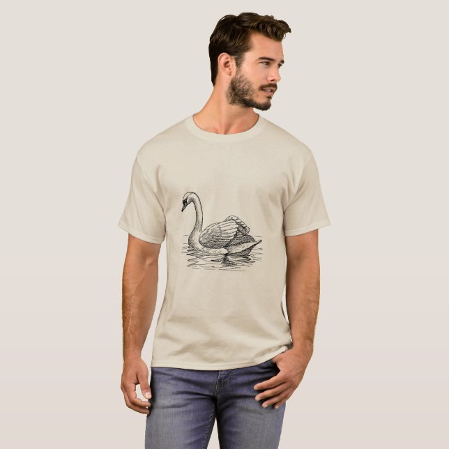 T-shirt Swan (Devant entier)