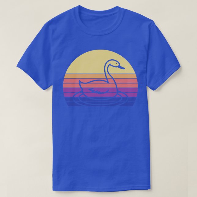 T-shirt Swan Retro 1 (Design devant)