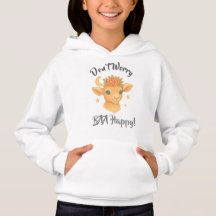 T-shirt sweat pour enfants Ne t'inquiète pas BAA H