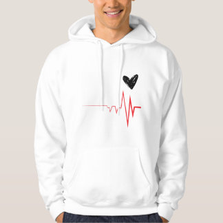 T-shirt Sweat - shirt à capuche minimaliste Heartb