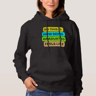 T-shirt sweat - shirt à capuche noir SO_This_IS_HO