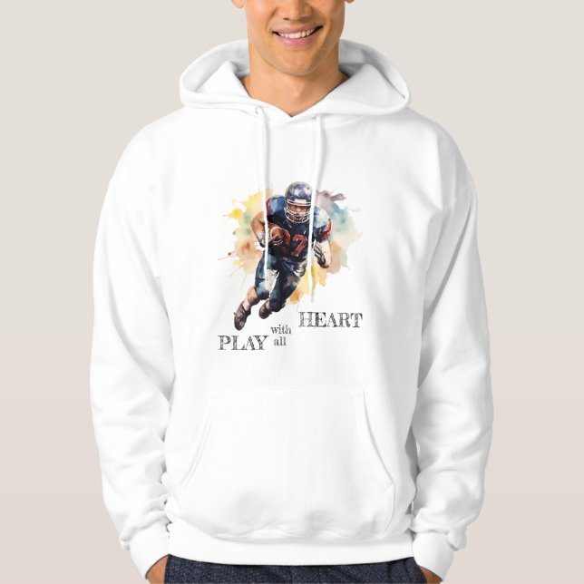 T-shirt sweat - shirt à capuche sucré motivation (Devant)