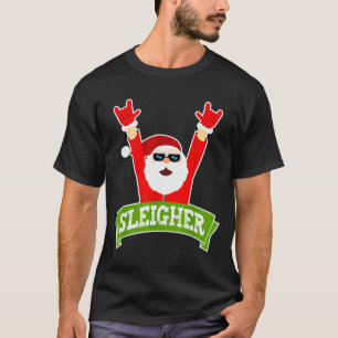 T-shirt Sweat-shirt hideux de Sleigher pour Noël en Heavy