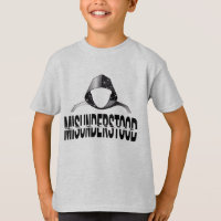 Sweatshirt à capuche Glitch Incompris Fantôme