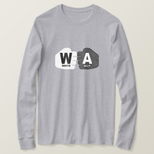 T-shirt Sweatshirt d'Ally blanc