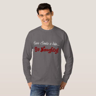 T-shirt Sweatshirt drôle vilain de vacances de Noël des