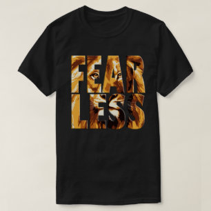T-shirt Sweatshirt Lion Sans Peur - Vêtements de sport mot