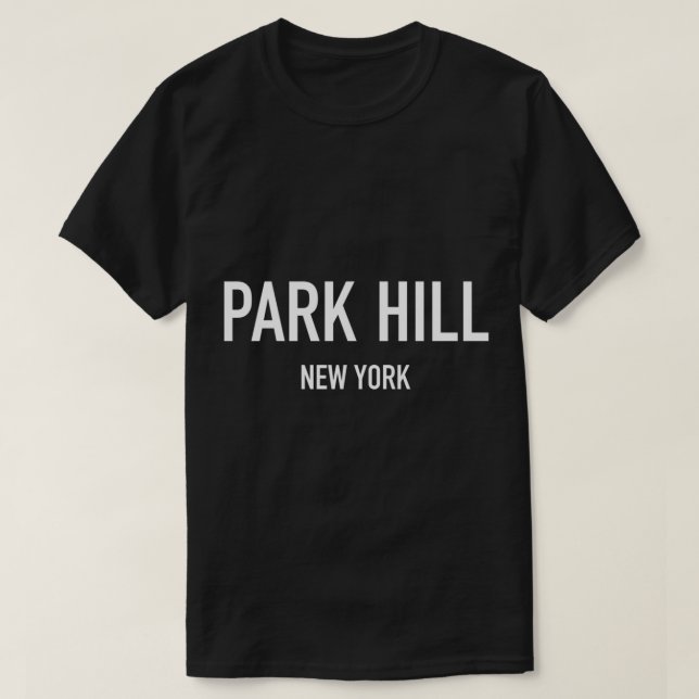 T-shirt Sweatshirt Park Hill New York (Design devant)