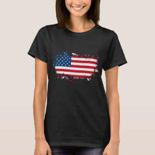 T-shirt Sweatshirt patriotique féminine