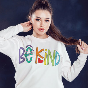 T-shirt sweatshirt Sois gentil – Vibes positives M