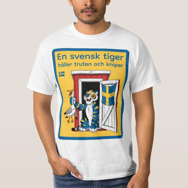 T-shirt — Swedish tiger (Front)