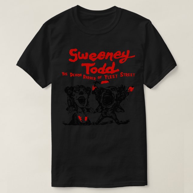 T-shirt Sweeney Todd (Design devant)
