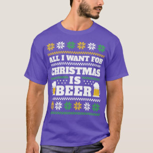 T-shirt Sweer de bière moche