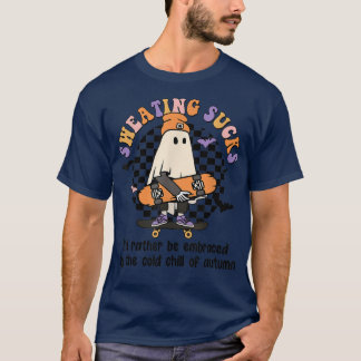 T-shirt Sweer Sucks Skeleton Boys Halloween Creep It Re