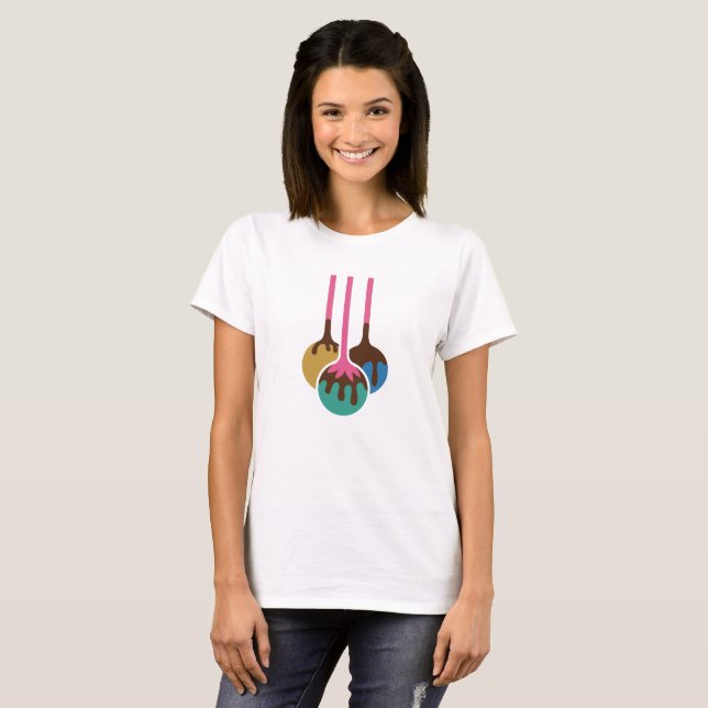 T-shirt Sweet Addict t -shirt (Devant entier)