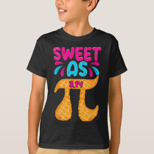 T-shirt Sweet As 3.14 Pie Funny Pi Day Math Enseignants Ga