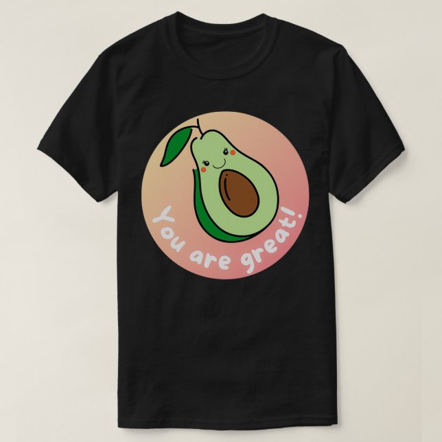 T-shirt Sweet Avocado 30 (Design devant)
