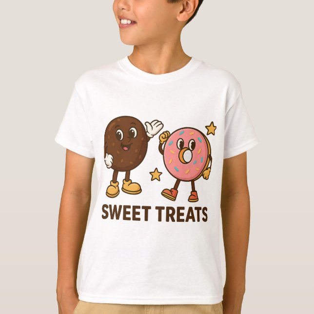 T-shirt Sweet Heroes - L'aventure délicieuse de Cookie & D (Devant)
