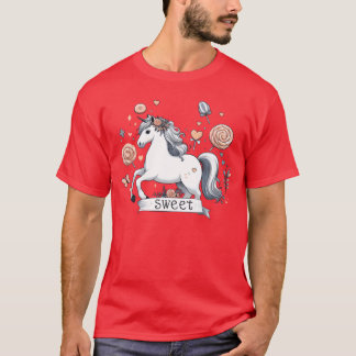 T-shirt Sweet Horse garçon