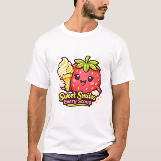 T-shirt Sweet Smiles Every Scoop